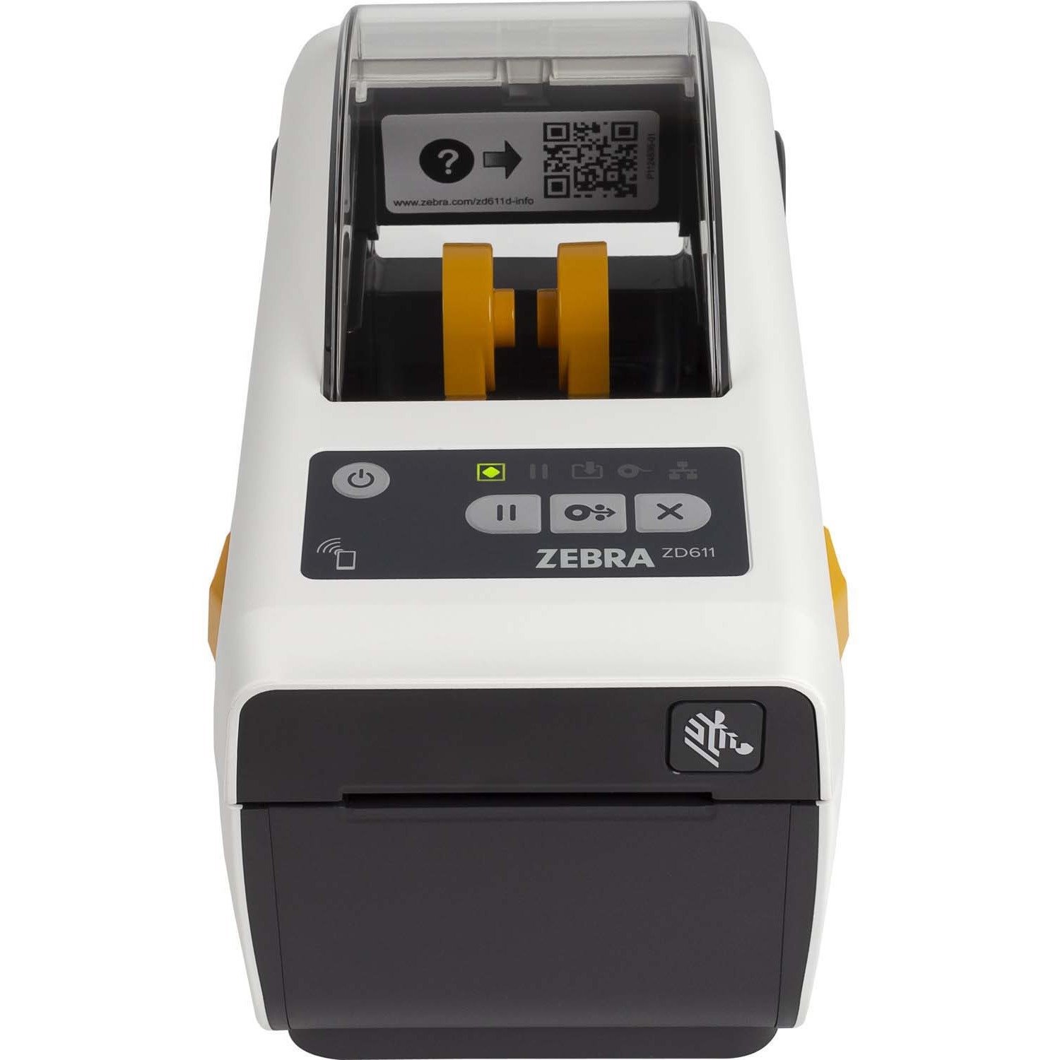 Zebra ZD611 Desktop Thermal Transfer Printer - Monochrome - Label/Receipt Print - Fast Ethernet - USB - USB Host - Bluetooth - Near Field Communication (NFC) - US - With Cutter