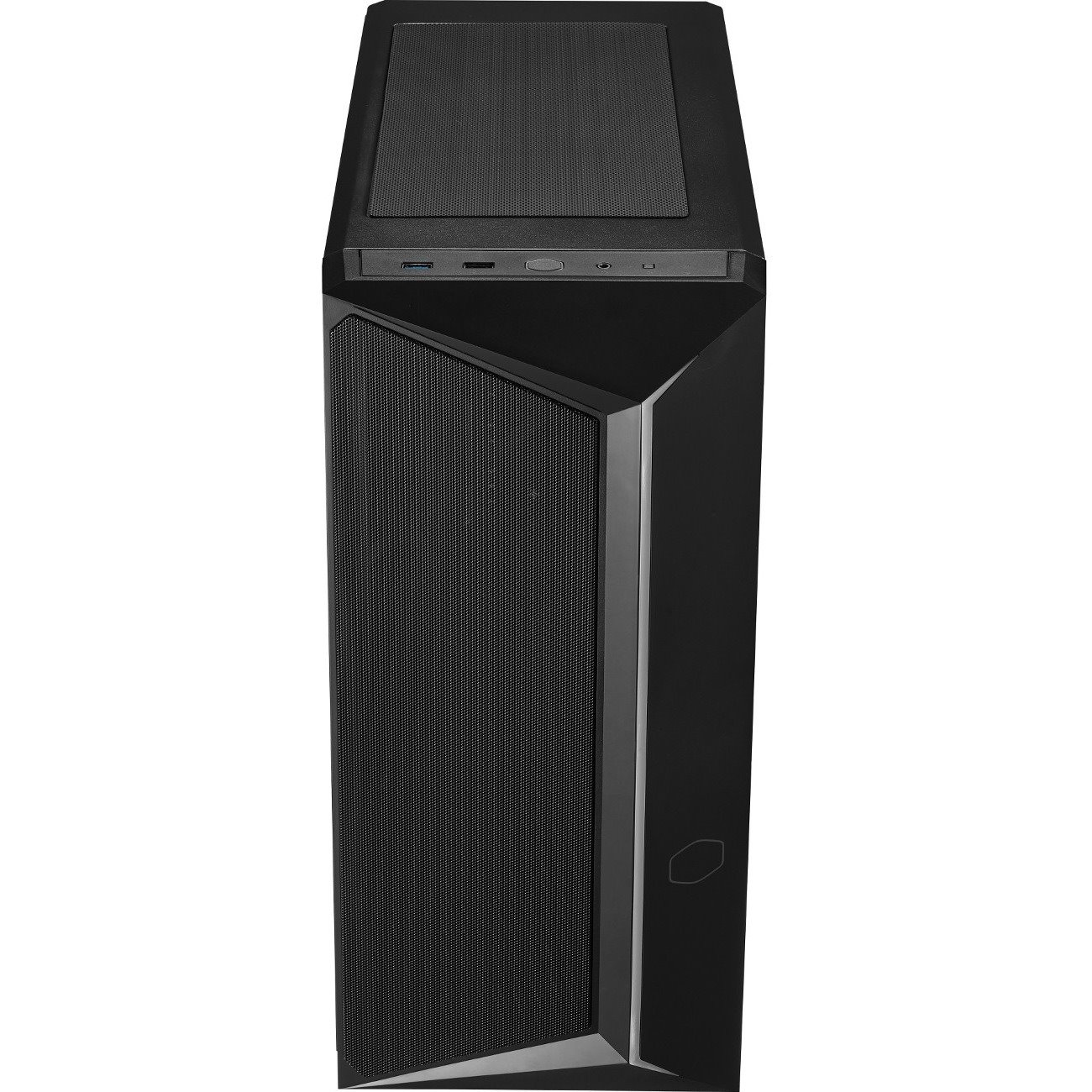 Cooler Master Computer Case - ATX, Mini ITX, Micro ATX Motherboard Supported - Mid-tower - Tempered Glass, Plastic, Steel - Black