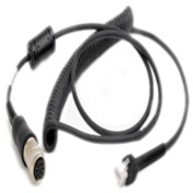 Zebra Coiled Cable