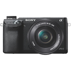 Sony alpha NEX-6 16.1 Megapixel Mirrorless Camera with Lens - 0.63" - 1.97" - Black