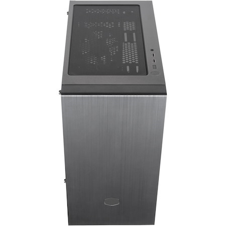 Cooler Master MasterBox MCB-B400L-KGNN-S00 Computer Case - Micro ATX, Mini ITX Motherboard Supported - Mini-tower - Plastic, Steel - Black