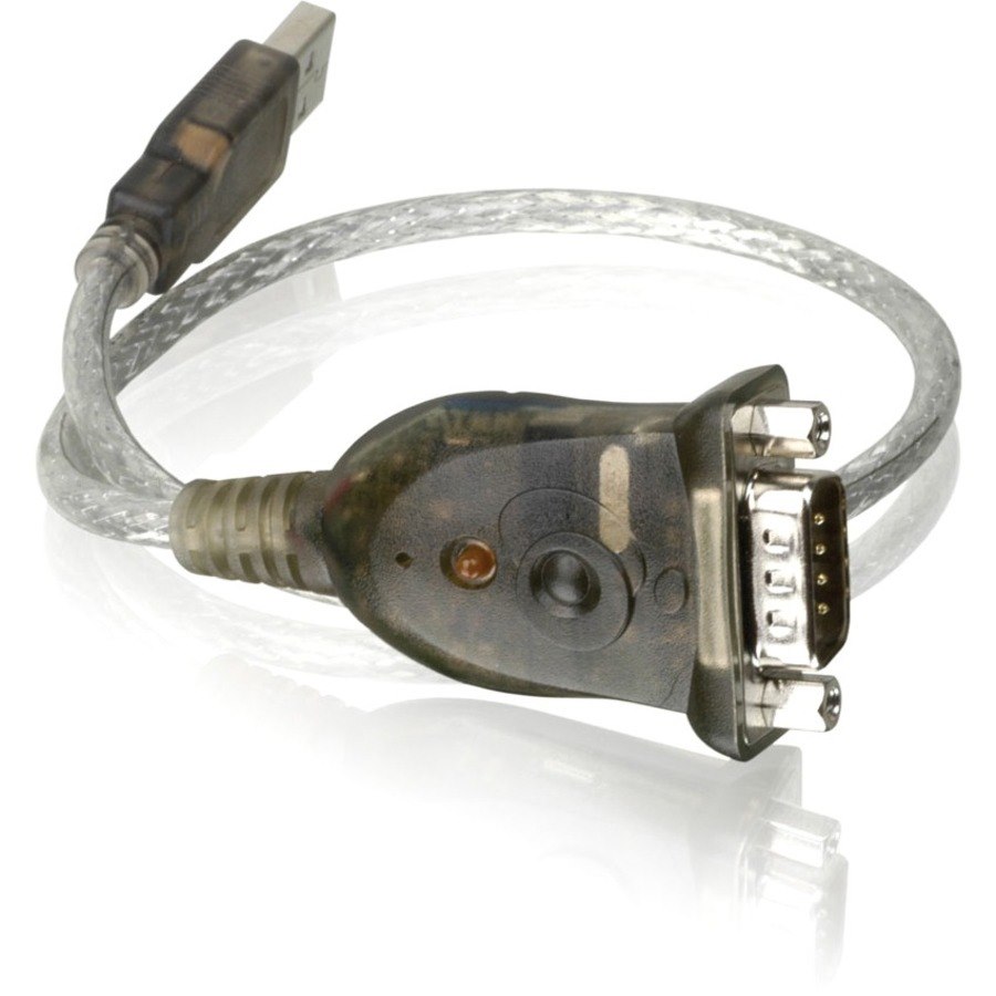 IOGEAR 35.56 cm Serial/USB Data Transfer Cable for PC, GPS, Modem - 1