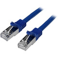 StarTech.com 2m Cat6 Patch Cable - Shielded (SFTP) Snagless Gigabit Network Patch Cable - Blue