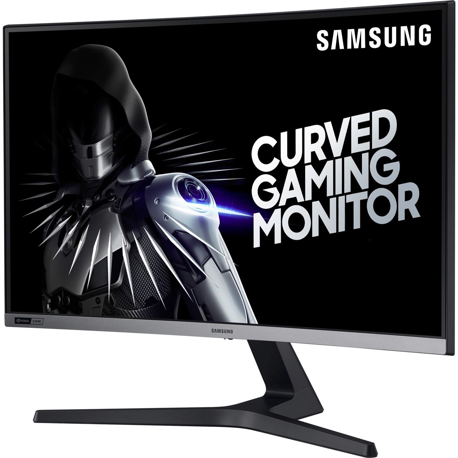 Samsung C27RG50FQU 68.6 cm (27") Full HD Curved Screen LED Gaming LCD Monitor - 16:9 - Black, Dark Blue Gray