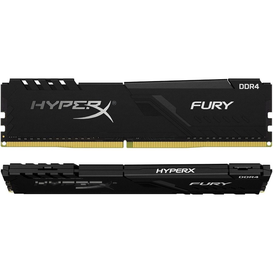 HyperX Fury RAM Module - 16 GB (2 x 8GB) - DDR4-2666/PC4-21333 DDR4 SDRAM - 2666 MHz - CL16 - 1.20 V
