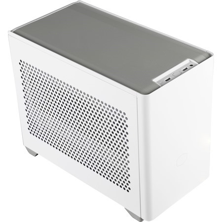 Cooler Master MasterBox MCB-NR200-WNNN-S00 Computer Case - Mini ITX, Mini DTX Motherboard Supported - Mesh, Plastic, Steel - White