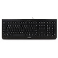CHERRY KC 1000 Keyboard - Cable Connectivity - USB Interface - Black