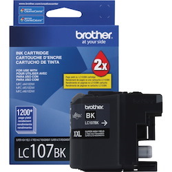 Brother Genuine Innobella LC107BK Super High Yield Black Ink Cartridge
