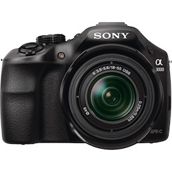 Sony alpha &alpha;3000 20.1 Megapixel Mirrorless Camera with Lens - 0.71" - 2.17" - Black