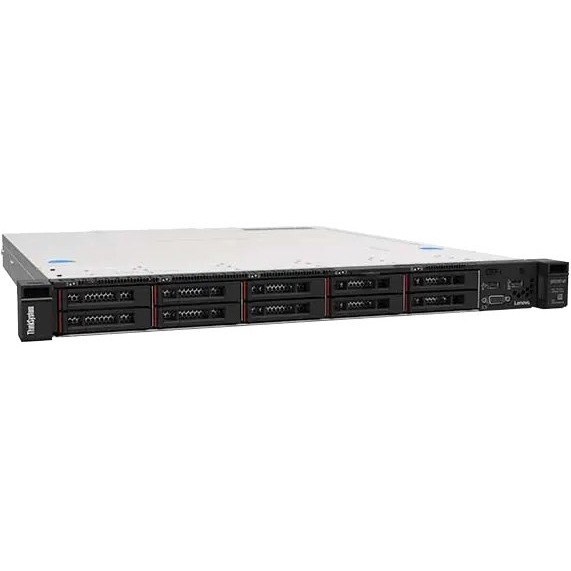 Lenovo ThinkSystem SR250 V2 7D7QA03DAU 1U Rack Server - 1 x Intel Xeon E-2324G 3.10 GHz - 16 GB RAM - Serial ATA Controller