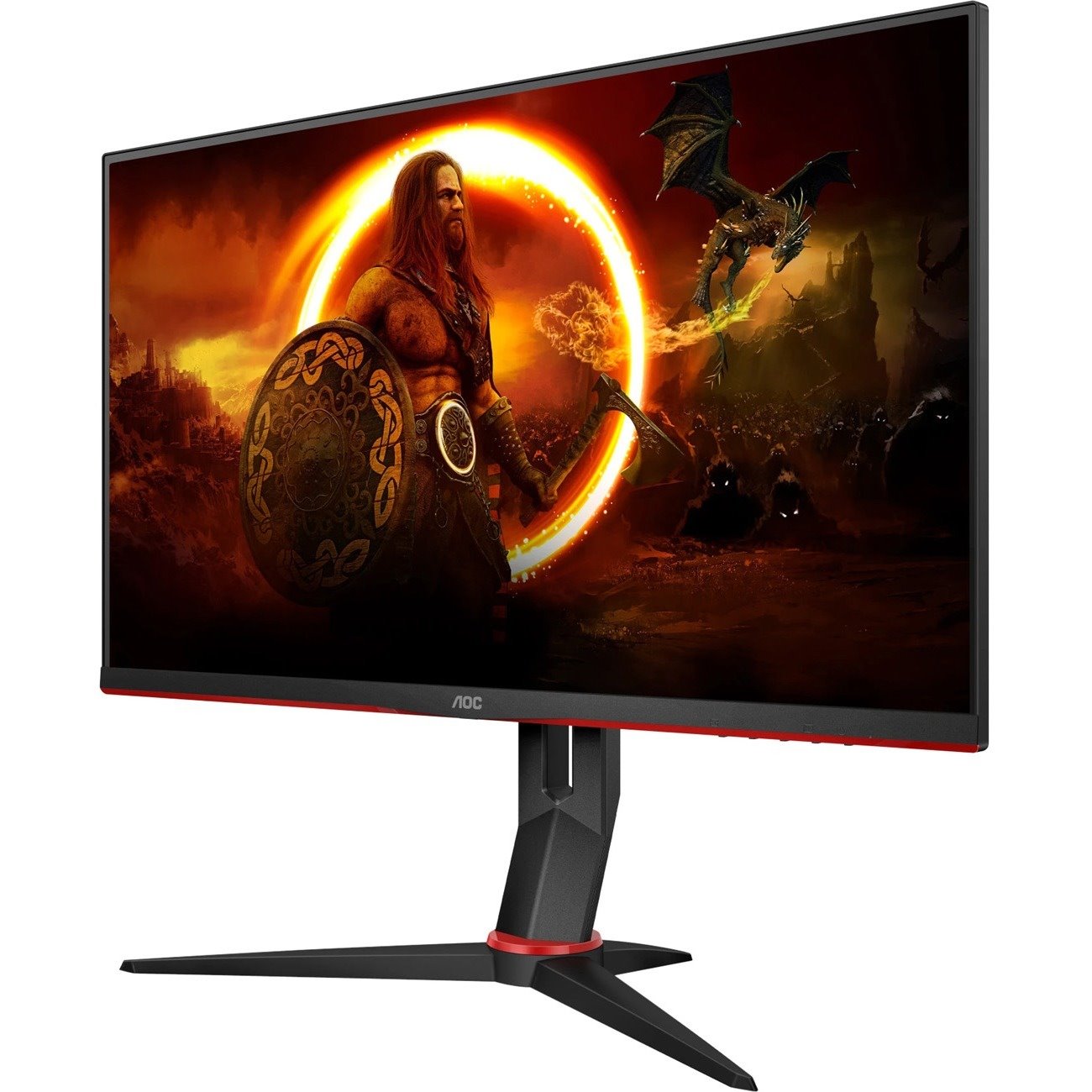 AOC AGON Q27G2U/BK 27" Class WQHD Gaming LCD Monitor - 16:9