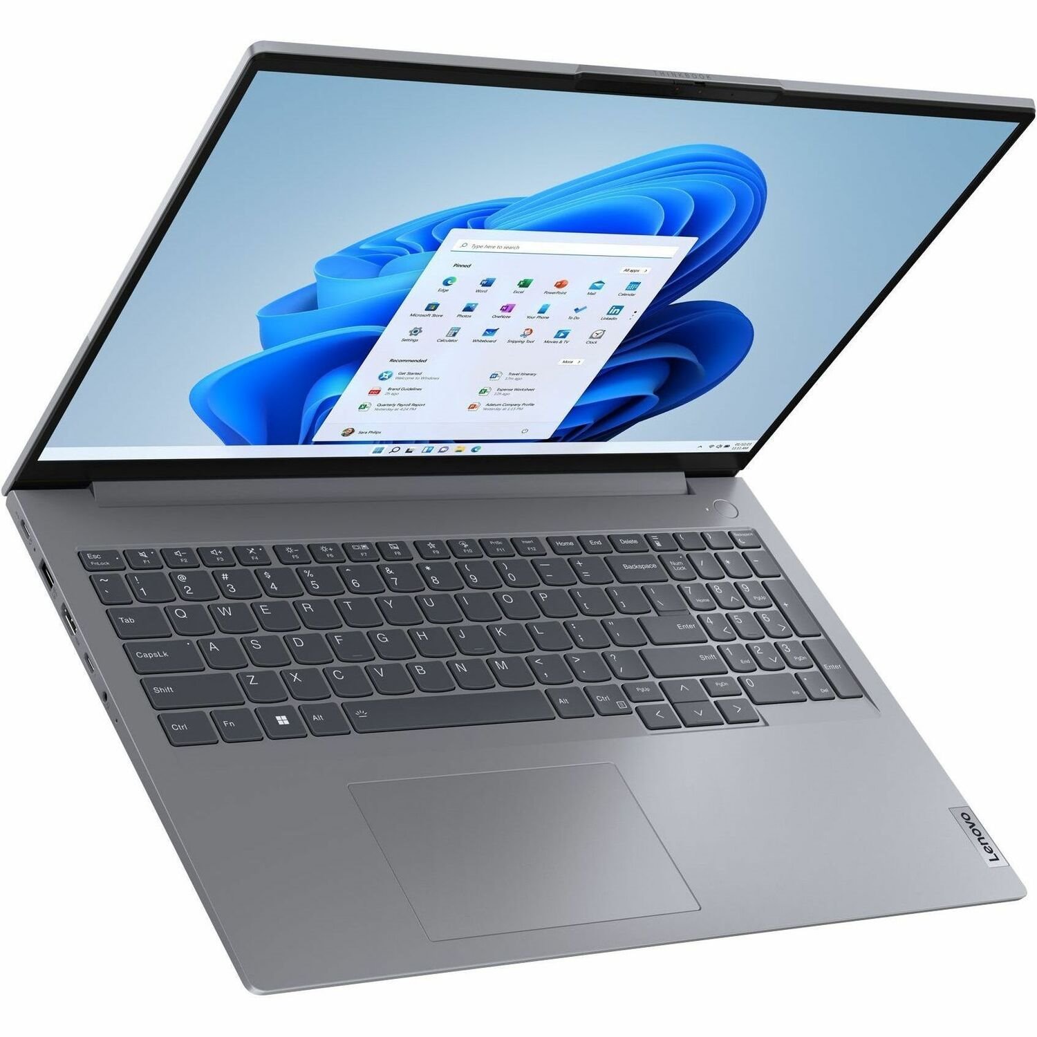 Lenovo ThinkBook 16 G6 ABP 21KK0009US 16" Touchscreen Notebook - WUXGA - AMD Ryzen 5 7530U - 16 GB - 512 GB SSD - English (US) Keyboard - Arctic Gray