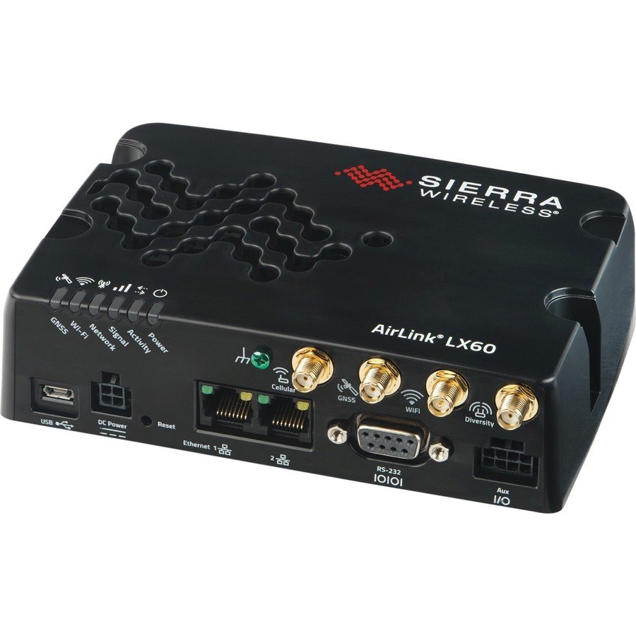 Sierra Wireless AirLink LX60 Cellular, Ethernet Modem/Wireless Router