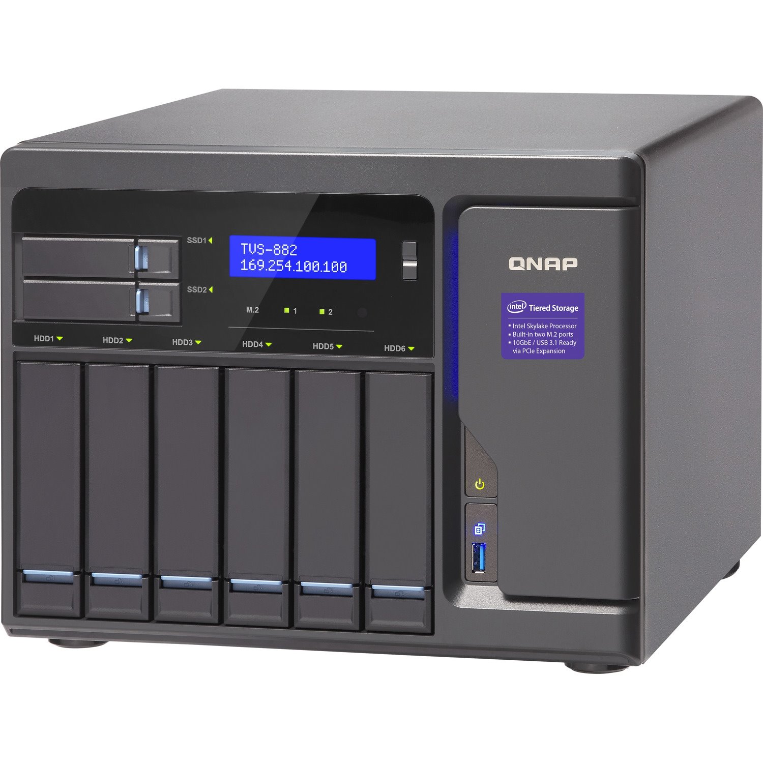 QNAP Turbo NAS TVS-882-I5-16G-450W SAN/NAS Server