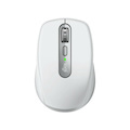 Logitech MX Anywhere 3 Mouse - Bluetooth - Darkfield - 6 Button(s) - Pale Gray