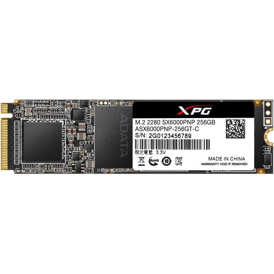 XPG SX6000 Pro ASX6000PNP-256GT-C 256 GB Solid State Drive - M.2 2280 Internal - PCI Express (PCI Express 3.0 x4)