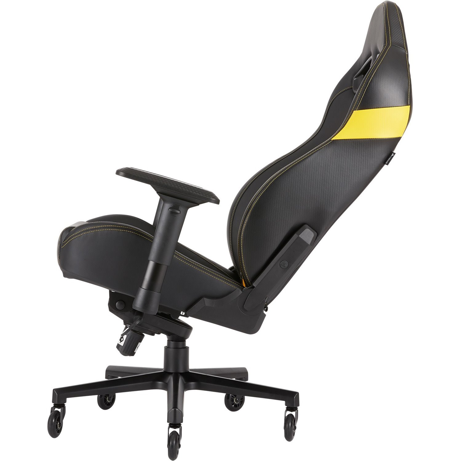 Corsair T2 ROAD WARRIOR Gaming Chair - Black/Yellow