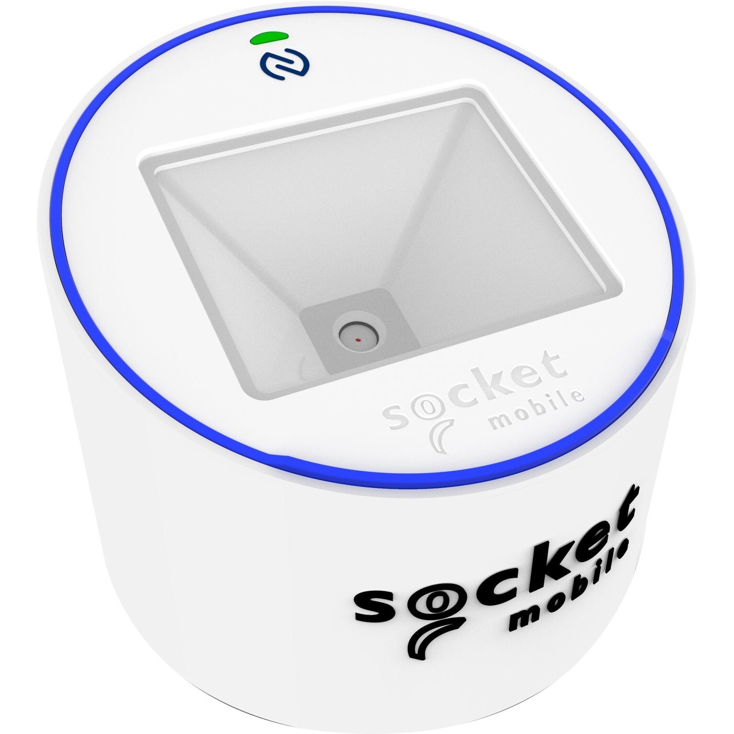 Socket Mobile SocketScan S370 Retail, Hospitality, Quick Service Restaurant (QSR), Transportation Barcode Scanner - Wireless Connectivity - White - USB Cable Included