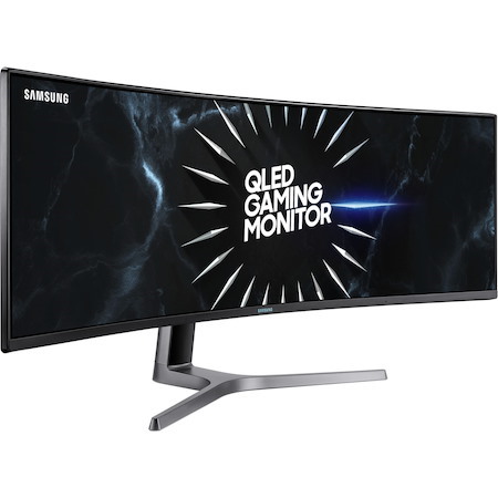 Samsung C49RG90SSN 49" Class Dual Quad HD (DQHD) Curved Screen LCD Monitor - 32:9 - Dark Blue Gray