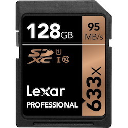 Lexar Professional 128 GB Class 10/UHS-I (U1) SDXC