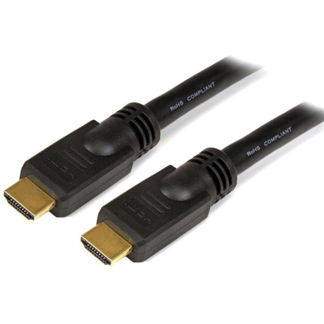 StarTech.com 15.24 m HDMI A/V Cable for Audio/Video Device, TV, Projector, Gaming Console, Digital Video Recorder, Blu-ray Player, HDTV, DVD Player - 1