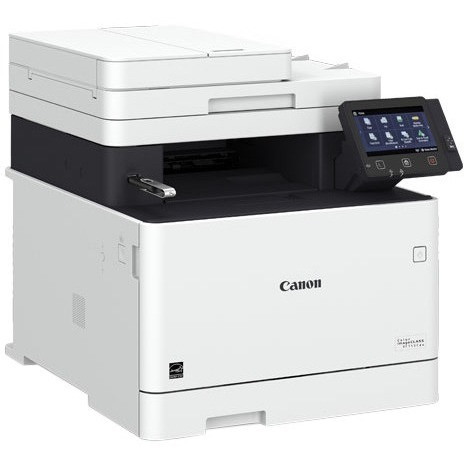 Canon imageCLASS MF740 MF741Cdw Laser Multifunction Printer-Color-Copier/Scanner-ppm Mono/28 ppm Color Print-600x600 dpi Print-Automatic Duplex Print-300 sheets Input-600 dpi Optical Scan-Wireless LAN-Near Field Communication (NFC)-Mopria
