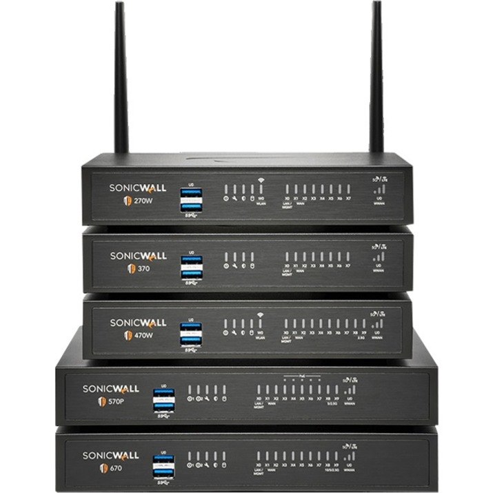 SonicWall TZ370 Network Security/Firewall Appliance