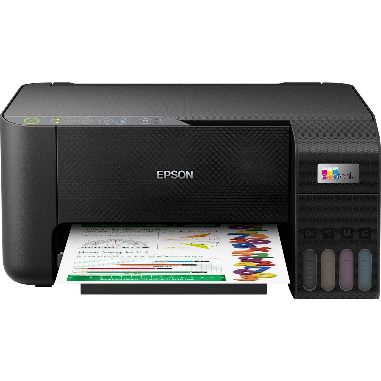 Epson EcoTank ET-2814 Wireless Inkjet Multifunction Printer - Colour - Black