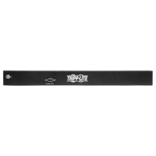 Tripp Lite by Eaton 3.7kW Single-Phase 208/230V Switched PDU - LX Platform, 8 C13 Outlets, C20 Input with L6-20P Adapter, 2.4m Cord, 1U Rack-mount, TAA