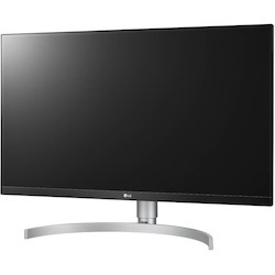 LG 27BL85U-W 27" 4K UHD LED LCD Monitor - 16:9 - Black, Silver