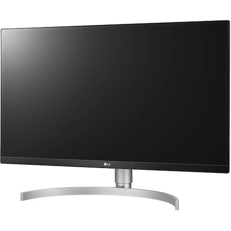 LG 27BL85U-W 27" Class 4K UHD LCD Monitor - 16:9 - Black, Silver