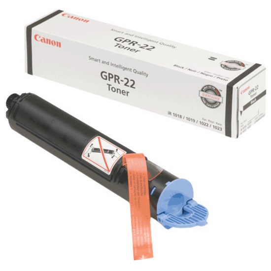 Canon GPR-22 Original Laser Toner Cartridge - Black - 1 Each