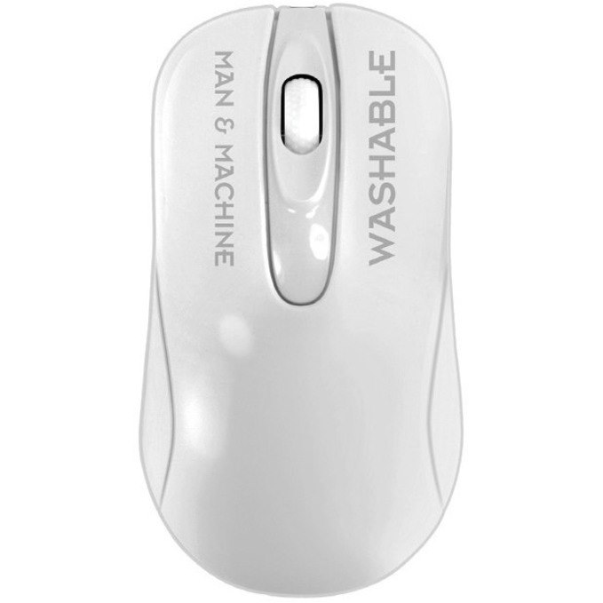 Man & Machine C Mouse Mouse - Radio Frequency - USB - Optical - 2 Button(s) - White