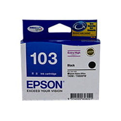 Epson T1031 Original Inkjet Ink Cartridge - Black - 1 Pack
