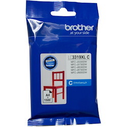 Brother LC3319XLC Original High Yield Inkjet Ink Cartridge - Cyan Pack