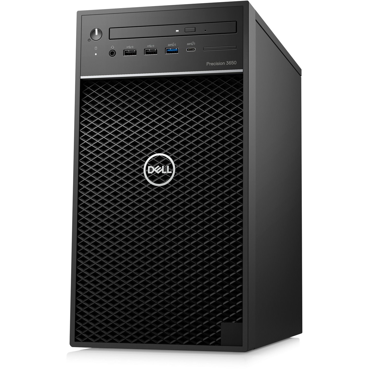 Dell Precision 3000 3650 Workstation - Intel Core i7 10th Gen i7-10700 - 16 GB - 512 GB SSD - Tower - Black