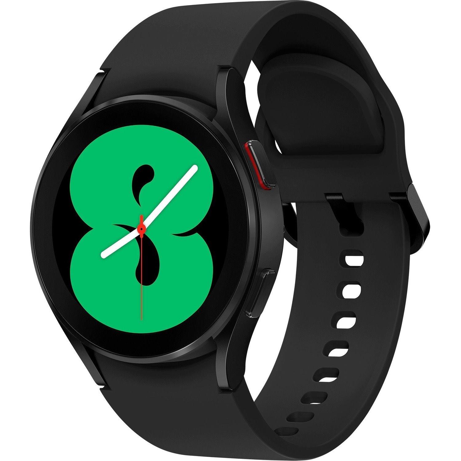 Samsung Galaxy Watch4 SM-R860N Smart Watch - Black Body Color - Aluminium Case Material - Wireless LAN