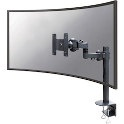 Neomounts by Newstar Neomounts Pro Desk Mount for Monitor, Curved Screen Display, Flat Panel Display - Black