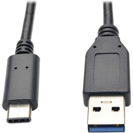 Eaton Tripp Lite Series USB-C to USB-A Cable (M/M), USB 3.2 Gen 1 (5 Gbps), Thunderbolt 3 Compatible, 3 ft. (0.91 m)