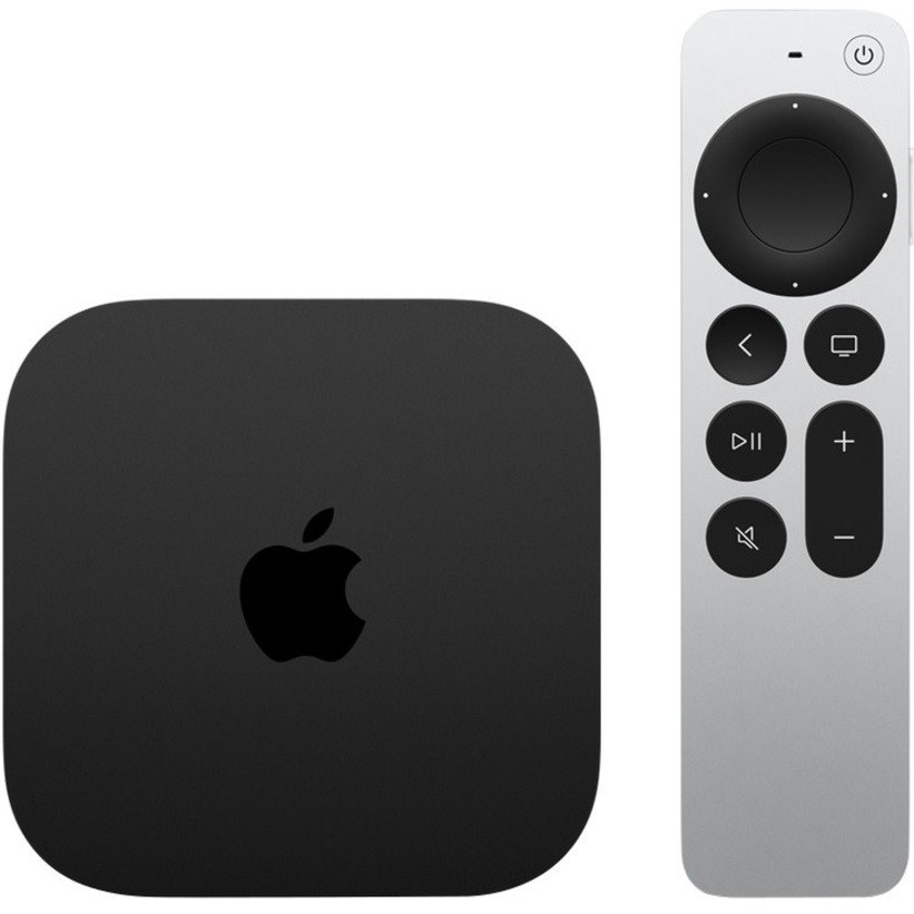 Apple TV 4K Internet TV - 128 GB HDD - Wireless LAN - Black