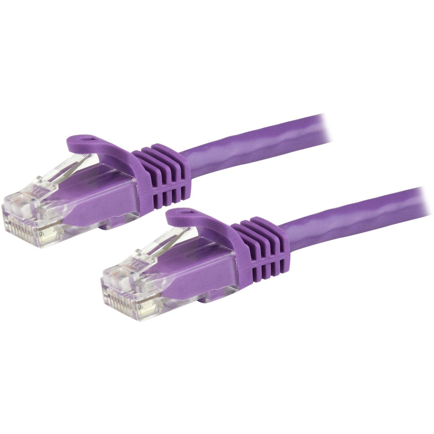 StarTech.com 1.5m CAT6 Ethernet Cable - Purple Snagless Gigabit - 100W PoE UTP 650MHz Category 6 Patch Cord UL Certified Wiring/TIA