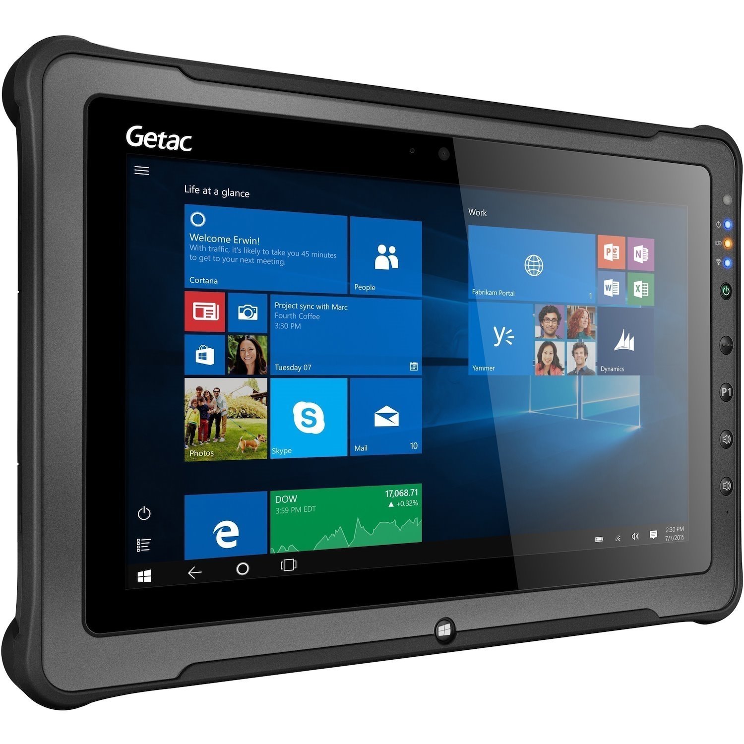 Getac F110 Rugged Tablet - 11.6" Full HD - 16 GB - 512 GB SSD - Windows 11 Pro 64-bit