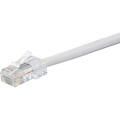 Monoprice ZEROboot Series Cat5e 24AWG UTP Ethernet Network Patch Cable, 50ft White
