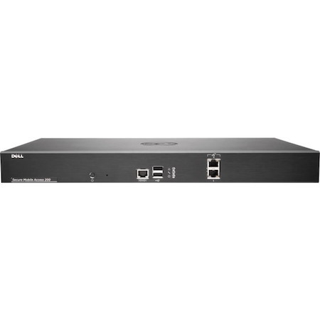 SonicWall SMA 200 Network Security/Firewall Appliance Support/Service - TAA Compliant