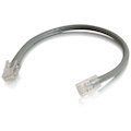 C2G 6in Cat5e Non-Booted Unshielded (UTP) Network Patch Cable - Gray