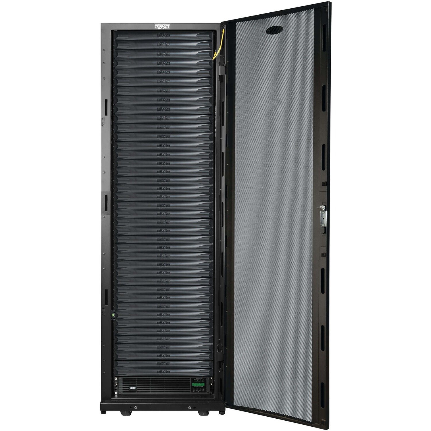 Tripp Lite by Eaton EdgeReady&trade; Micro Data Center - 40U, 3 kVA UPS, Network Management and PDU, 120V Assembled/Tested Unit