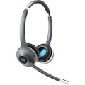 Cisco 562 Wireless Over-the-head Stereo Headset - Black/Silver