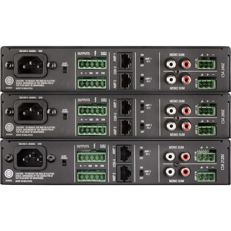 JBL Commercial CSA 240Z Amplifier - 80 W RMS - 2 Channel