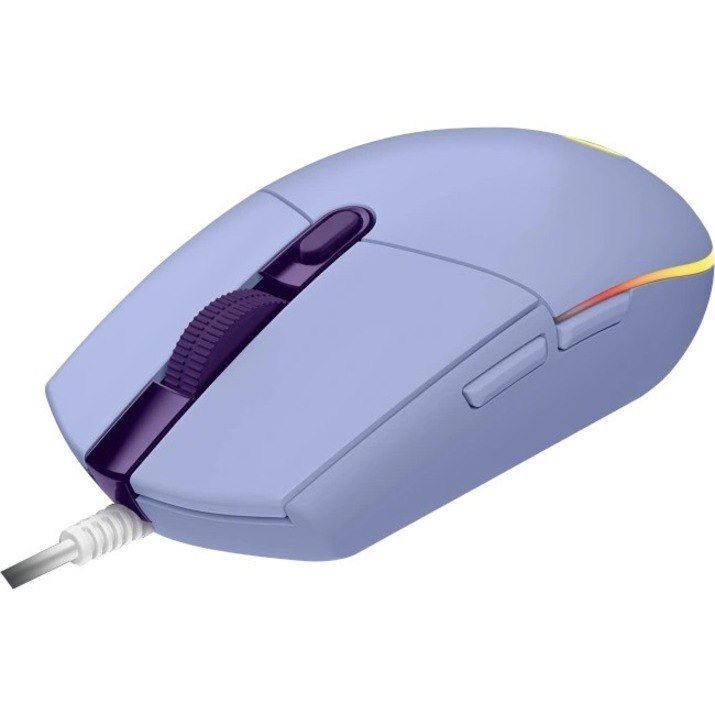Logitech G203 Gaming Mouse - USB - 6 Button(s) - Lilac