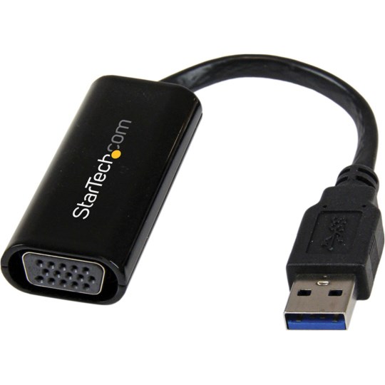 StarTech.com Slim USB 3.0 to VGA External Video Card Multi Monitor Adapter - 1920x1200 / 1080p